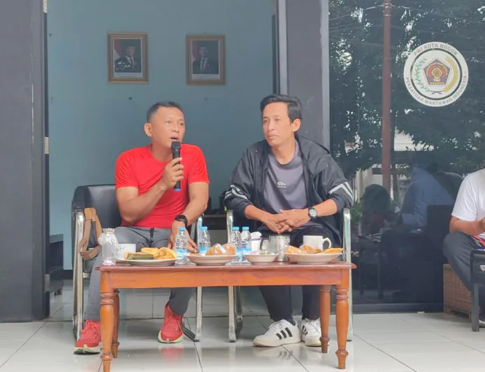 Akhiri Masa Tugas, Pj Wali Kota Hery Antasari Pamitan ke PWI Kota Bogor