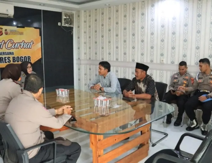 Jumat Curhat Polres Bogor, Warga Sampaikan Keluh Kesah Kenakalan Remaja dan Permohonan Kemudahan Membuat SIM