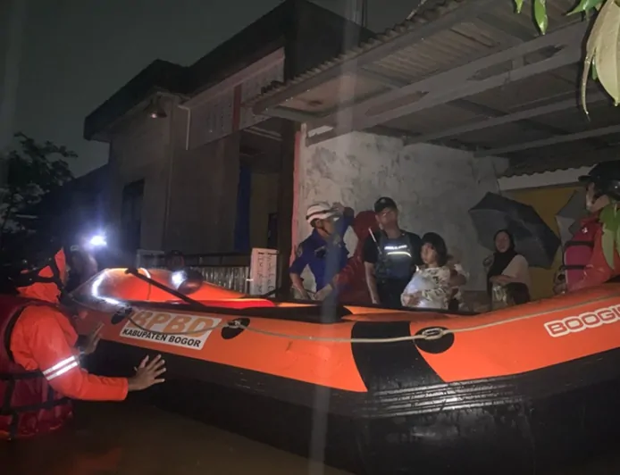 Desa Situsari Cileungsi Diterjang Banjir, BPBD Kabupaten Bogor: Rendam Dua Wilayah