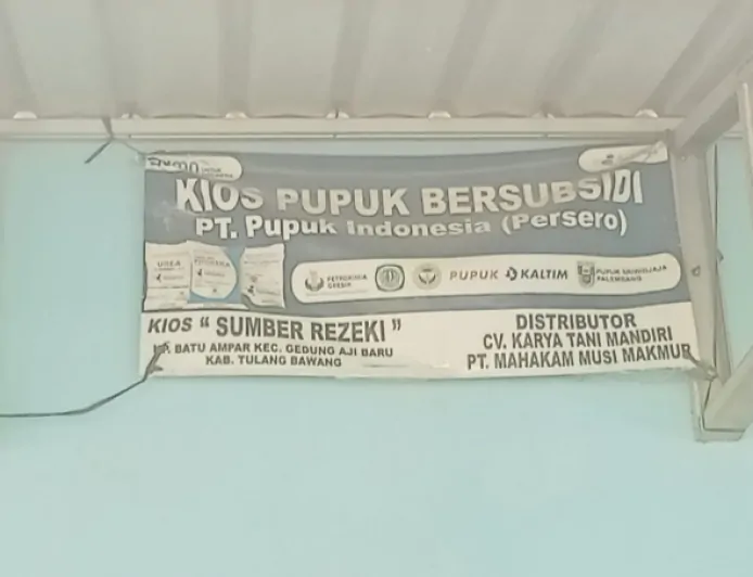 Diduga Dibeking Oknum Pejabat, Pemilik Kios Pupuk Sumber Rezeki di Batu Ampar Merasa Kebal Hukum