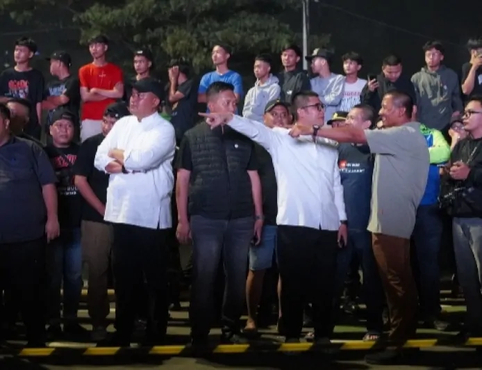 Datangi Lokasi Arena Balap Liar di Pakansari, Kapolres Bogor Rencanakan Wadah Agar Jadi Ajang Resmi