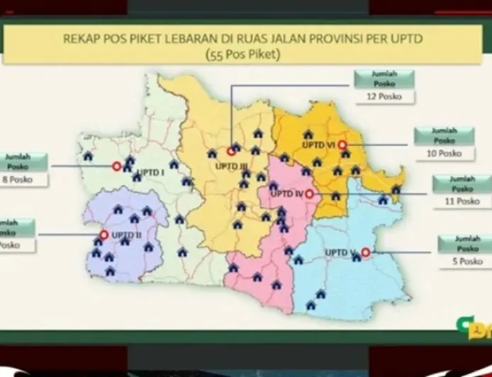 Pemprov Jabar Siagakan 55 Posko Piket Lebaran di Jalur Mudik dan Wisata, Ini Rinciannya Lokasinya