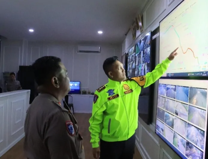 Dir Lantas Polda Jabar Monitoring Arus Balik Lebaran dan Wisatawan di Pos Gadog Bogor, Begini Hasilnya