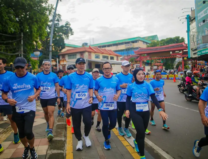 DedraRun Jadi Ajang Silaturahmi Para Pelari di Bogor