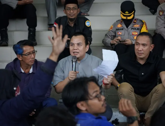 Terima Aksi Demonstrasi Mahasiswa, DPRD Kota Bogor Perjuangkan Aspirasi