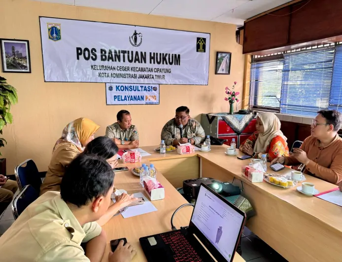 KI DKI Jakarta Sampaikan Rekomendasi Hasil E-Monev Kelurahan Ceger