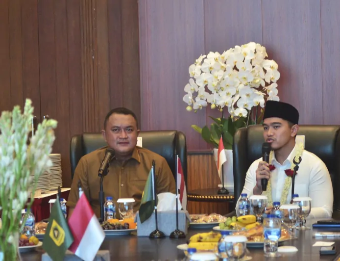Silaturahmi Kaesang Pangarep Dengan Bupati Bogor