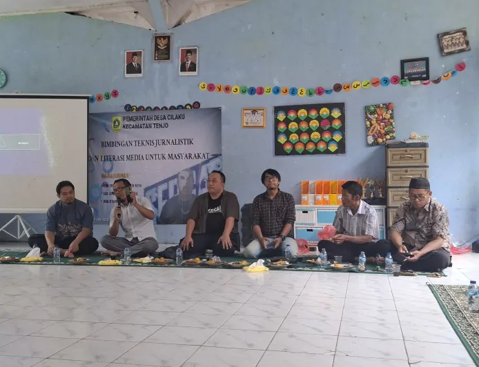 Pemerintah Desa Cilaku Tenjo Gelar Bimtek Jurnalistik dan Literasi Media, Ini Tujuannya
