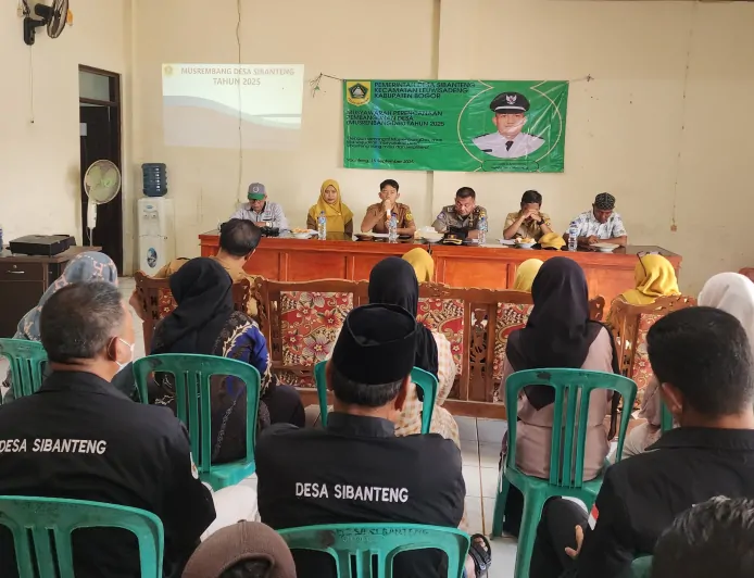 Musrenbangdes 2025 Desa Sibanteng, Fokus Pengembangan Infrastruktur dan Pengelolaan Lingkungan Berkelanjutan
