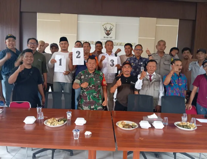 Tiga Calon Resmi LPM Muarasari Dapat Nomor Urut, Pemilihan Digelar 19 Oktober 2025