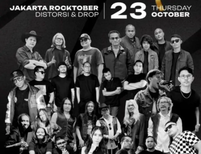 Ferdy Tahier Siap Tampil Maksimal Bersama Rockker Kasarunk di "Jakarta Rocktober: Distorsi & Drop"
