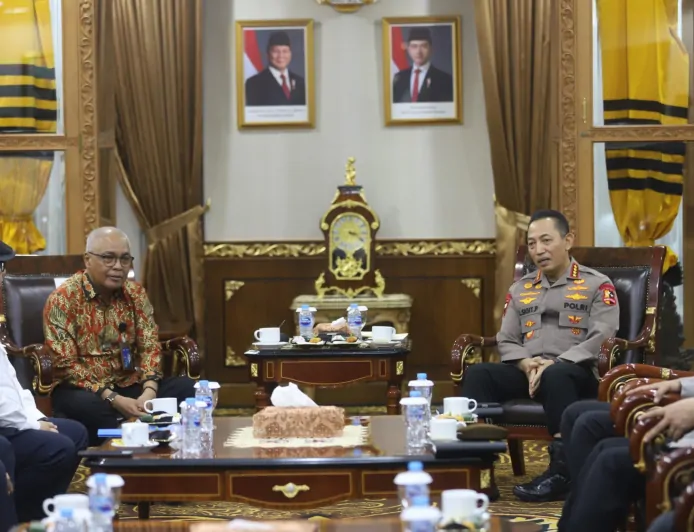 Audiensi Pengurus PWI di Mabes Polri, Dorong Konsistensi MoU Dewan Pers - Polri