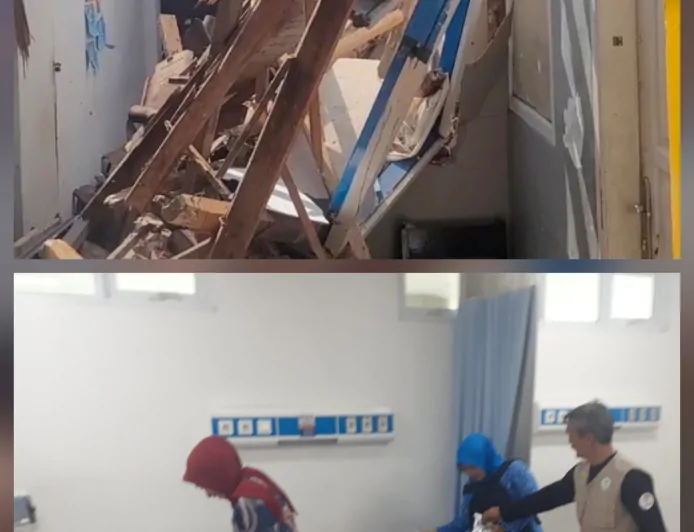 Diduga Kelebihan Beban Struktur, Atap Ruang Kelas Ambruk di SMP Pasundan 1 Bandung, Dua Siswi Luka Berat