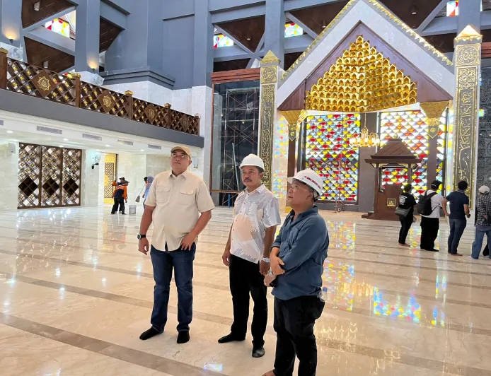 Masuki Tahap Akhir, Masjid Raya Pakansari Nurul Wathon Jadi Lokasi Doa Bersama Akhir Tahun 