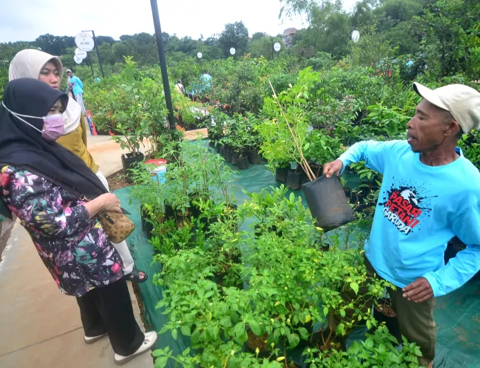 Peresmian Operasional Pasar Petani Garuda Kabupaten Bogor