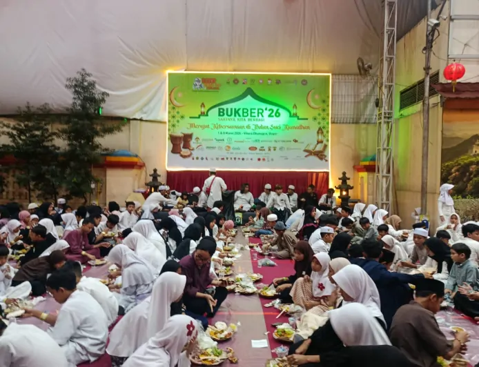 CGM Bogor Street Festival 2026 Dibuka Dengan Buka Puasa Bersama Ratusan Anak Yatim di Vihara Dhanagun Bogor