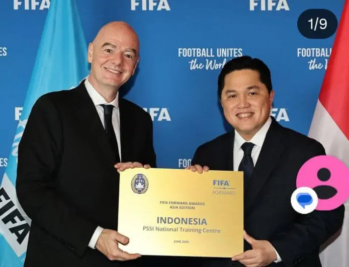 Laga Perdana FIFA Series Lancar, Erick Thohir Apresiasi Kepada Presiden Prabowo dan Gianni Infantino