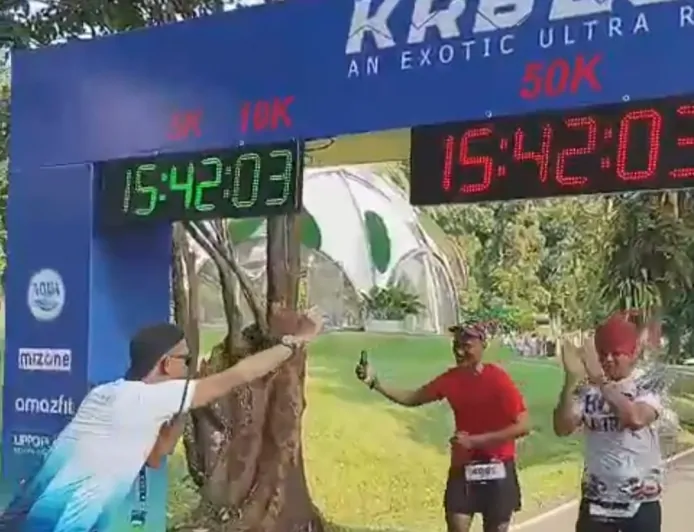 Pelari Ultra Kota Bogor, Sugoro Finardo Putro, Tuntaskan 100 Kilometer di KRB 200 Tahun 2026