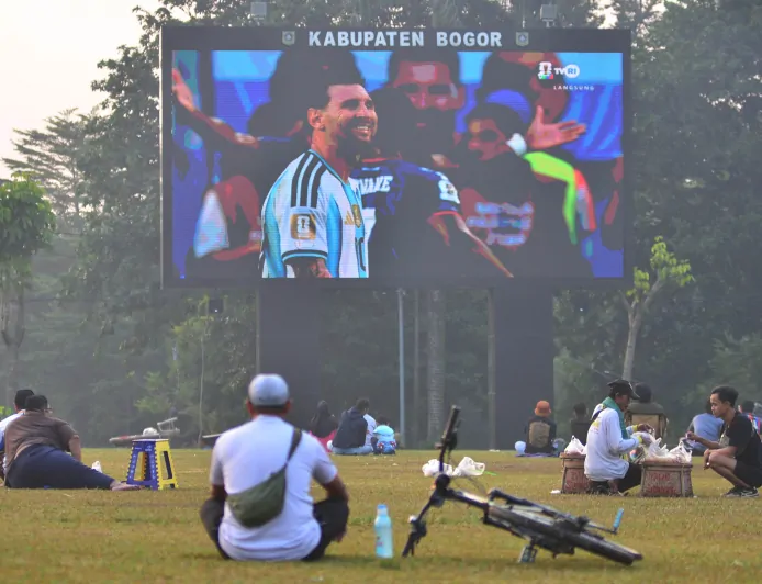 Nobar Piala Dunia 2026 di Alun-alun Kabupaten Bogor