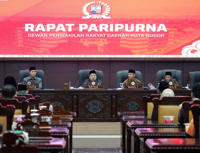 Rapat Paripurna, DPRD Kota Bogor Bahas Raperda Strategis Demi Perkuat Pembangunan Kota
