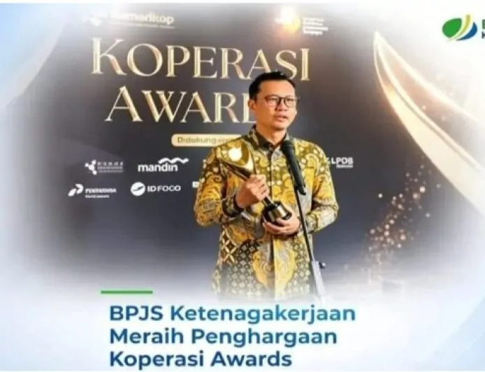 Perkuat Proteksi Pekerja Koperasi, BPJS Ketenagakerjaan Raih Koperasi Awards