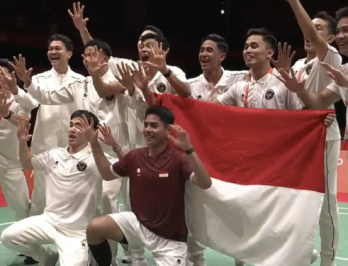 Pecah telor ! Bulutangkis Beregu Putra Sumbang Medali Emas buat Indonesia di Asian Games 2026