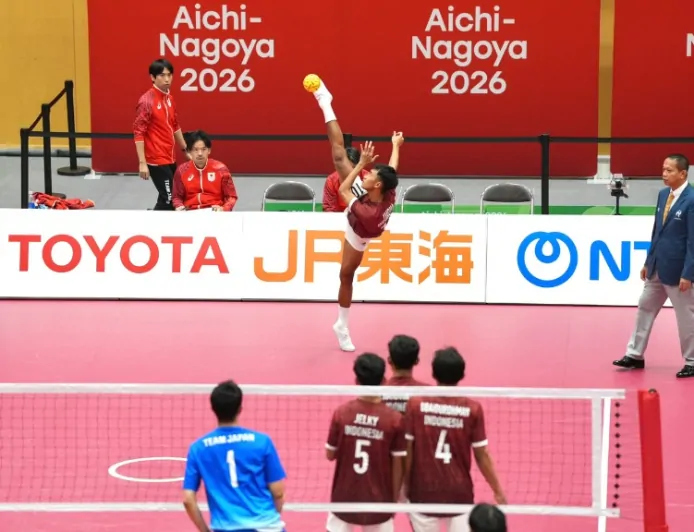 Sepak Takraw Putra Indonesia Harus Puas Raih Medali Perak Asian Games 2026