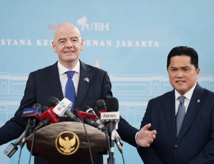 Presiden FIFA Gianni Infantino Puji Penyelenggaraan FIFA ASEAN Cup 2026 di Indonesia 