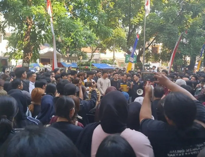 Ratusan Mahasiswa Unpas Gelar Aksi, Desak Penuntasan Dugaan Pelecehan Seksual terhadap Mahasiswi